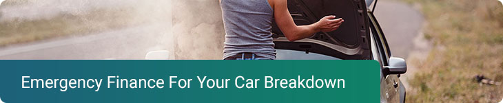 Emergency finance car breakdown