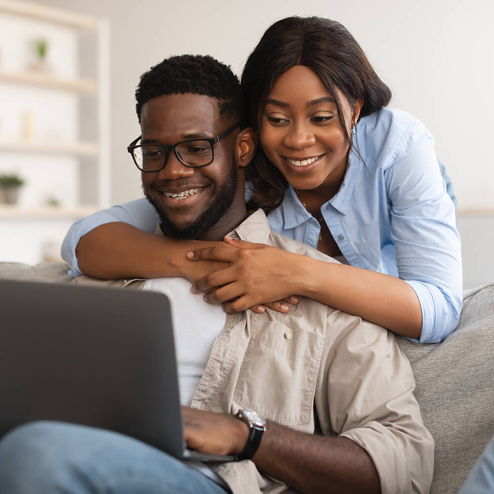 couple applying for loan